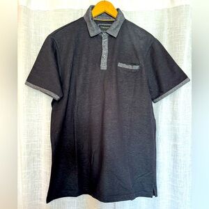 Denim and Flower Men’s Polo Shirt XL